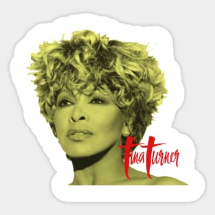 Tina Turner Retro Sticker